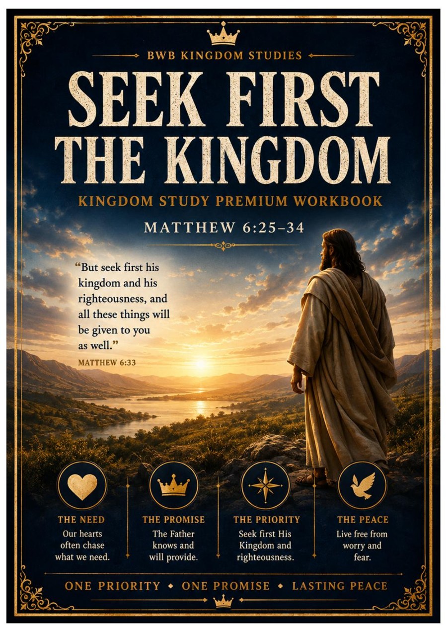 Seek First the Kingdom — Kingdom Study Premium Workbook
